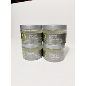 Design Essentials Almond & Avocado Honey Curl Forming Custard 12ozNEW SET OF 4